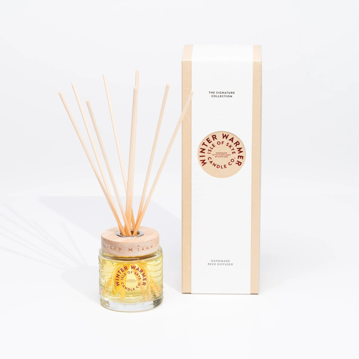 Mood Company - NIEUW! Reed Diffuser Winter Warmer - 10+ weken - Isle of Skye Candle - 5060346380995