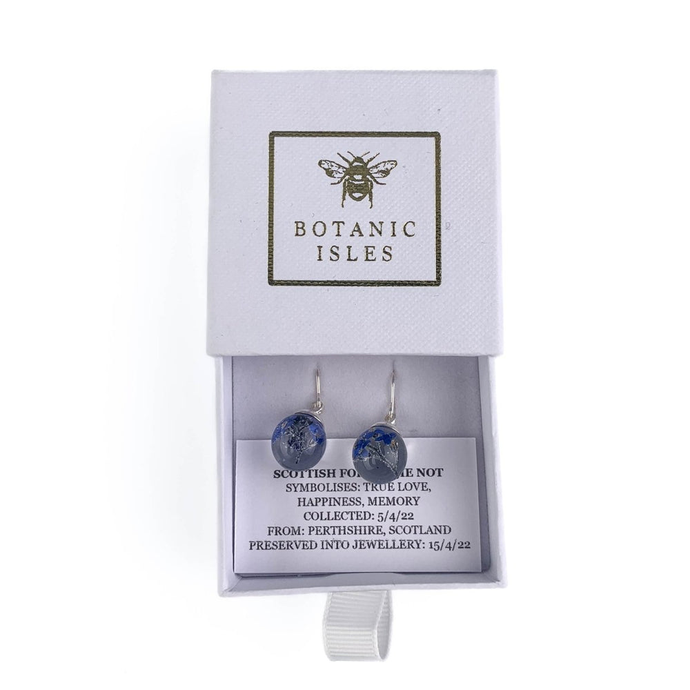 MoodCompanyNL - Oorbellen Forget Me Not (Vergeet me nietjes) Sterling Silver - 6095632586552