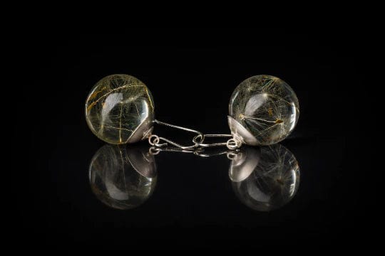 MoodCompanyNL - Oorbellen Loch Ness Dandelion (Paardebloem) Seeds Sterling Silver - 6095650295283