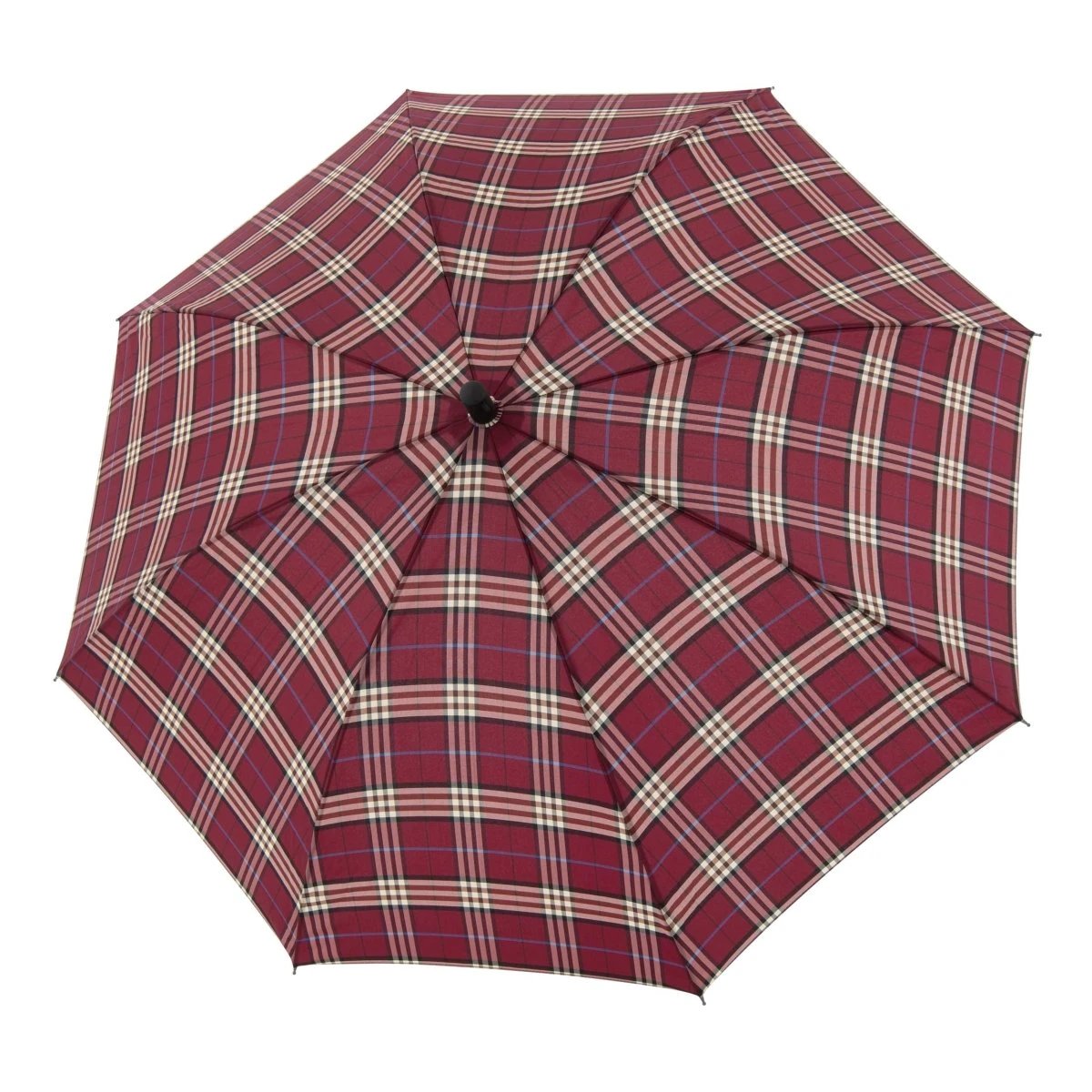 Paraplu Burgund Rood Beige - Fiberglass - Dsn 103 cm - Lengte 79 cm - Doppler by MoodCompanyNL