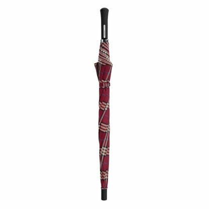 Paraplu Burgund Rood Beige - Fiberglass - Dsn 103 cm - Lengte 79 cm - Doppler by MoodCompanyNL