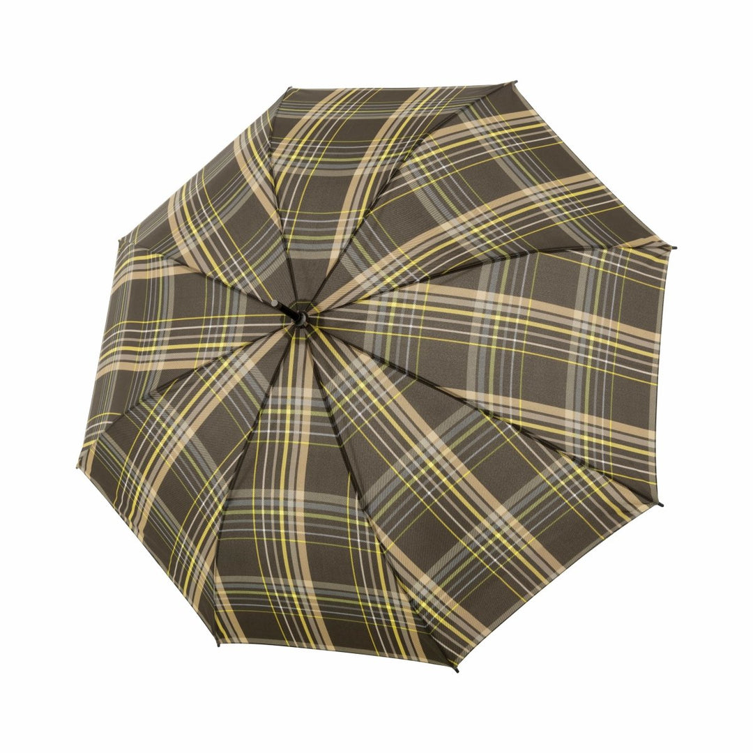 MoodCompanyNL - Paraplu Golf Flex Bruin Geel - Fiberglass - Dsn 116 cm - Lengte 95 cm - Doppler - 9003034360240