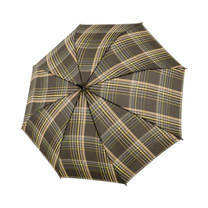 MoodCompanyNL - Paraplu Golf Flex Bruin Geel - Fiberglass - Dsn 116 cm - Lengte 95 cm - Doppler - 9003034360240