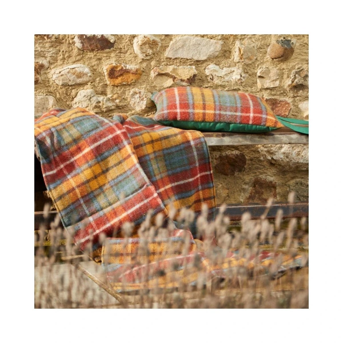 Picknickkleed Eventer Tartan Antique Buchanan - Waterdicht - 137x170cm - Tweedmill by MoodCompanyNL