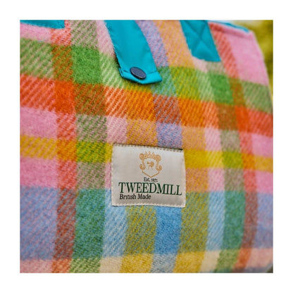 Picknickkleed Rainbow Check - Festival - Waterdicht - 137x170cm - Tweedmill by MoodCompanyNL