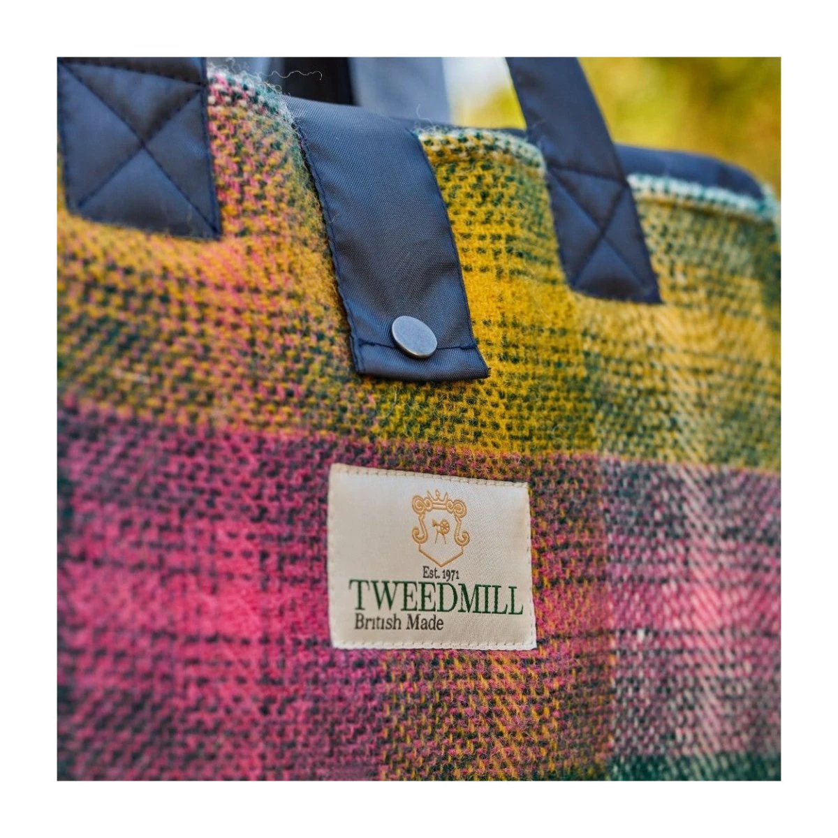 Picknickkleed Wildflower Stripe - Festival - Waterdicht - 137x170cm - Tweedmill by MoodCompanyNL