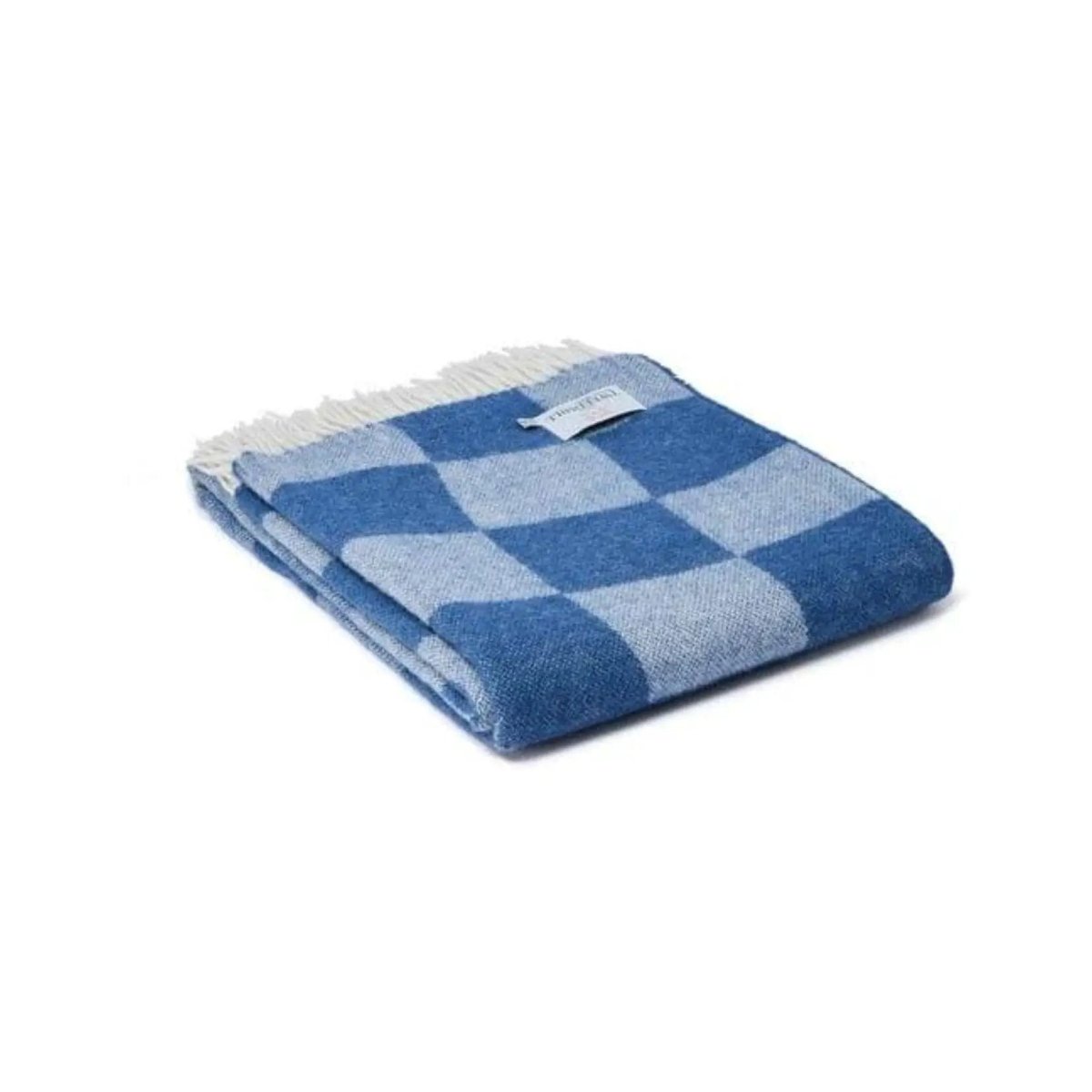 Mood Company - Plaid Bijou Blauw - 150x183 - Nieuw Wol - Tweedmill UK - 5060958302897