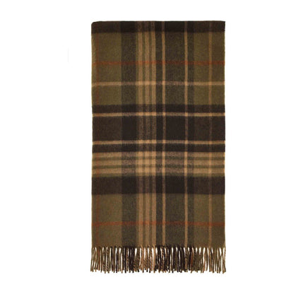 Mood Company - Plaid Estate Olive - Country Side Collection - Merino Lamswol - 140x185 - Bronte by Moon Scotland - 6151222520563