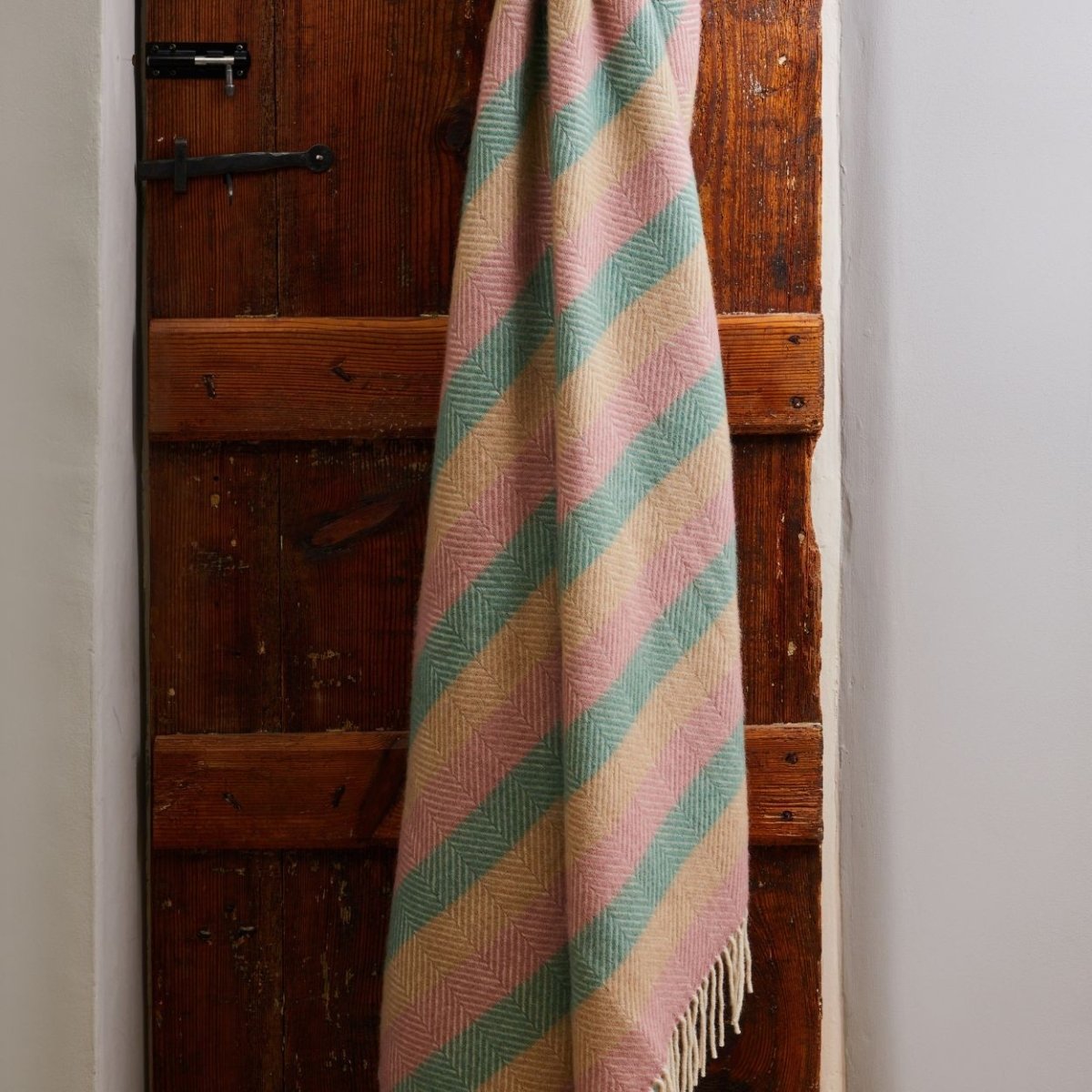 Mood Company - Plaid Summer Breeze Stripe - 150x183 - Nieuw Wol - Tweedmill UK - 5060958305386