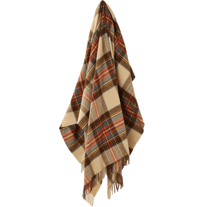Plaid Tartan Antique Dress Stewart - Merino Lamswol - 140x185 - Bronte by Moon Scotland by MoodCompanyNL