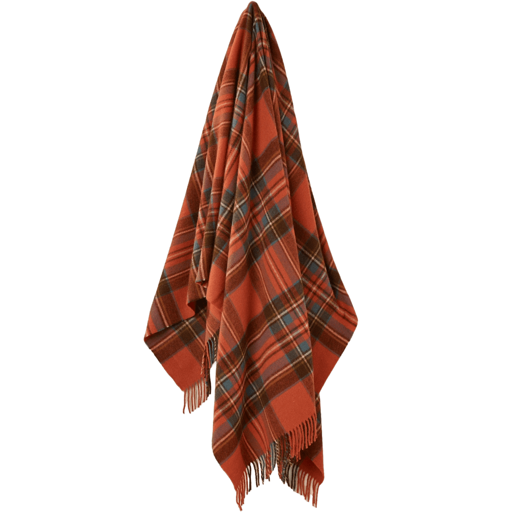 MoodCompanyNL - Plaid Tartan Antique Royal Stewart - Merino Lamswol - 140x185 - Bronte by Moon Scotland - 5057900079549