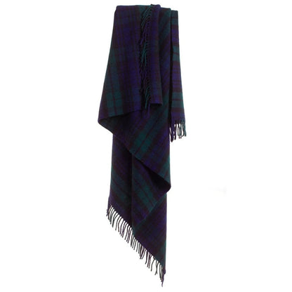 Plaid Tartan Black Watch - 150x183 - Nieuw Wol - Tweedmill UK by MoodCompanyNL