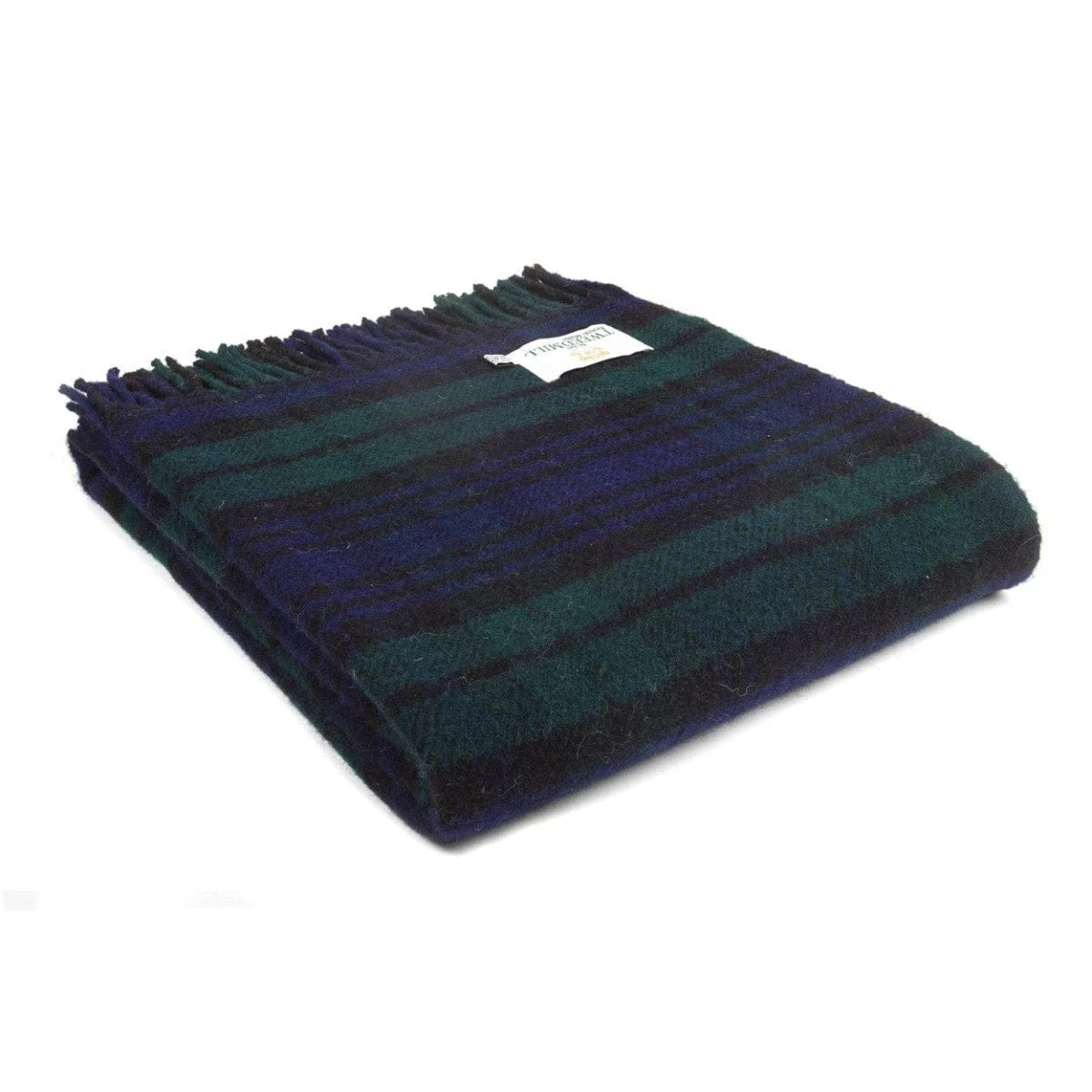 Plaid Tartan Black Watch - 150x183 - Nieuw Wol - Tweedmill UK by MoodCompanyNL