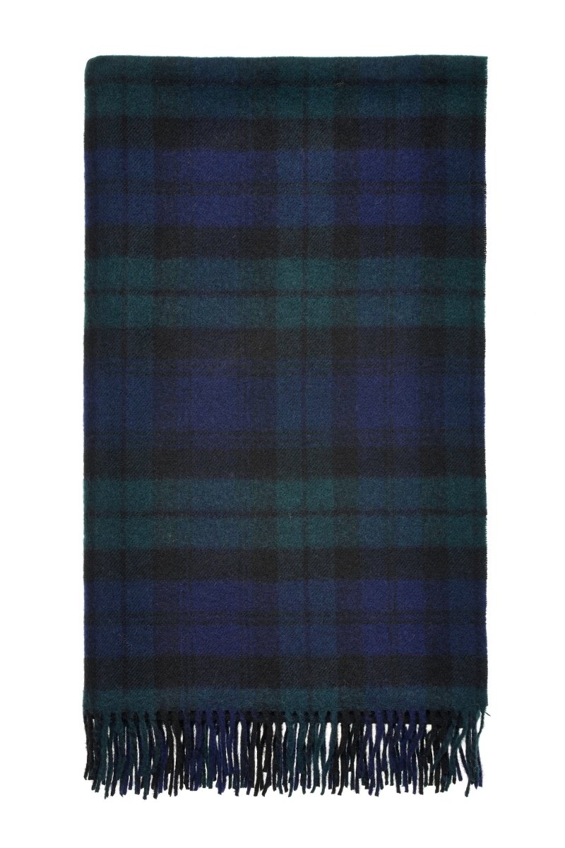 MoodCompanyNL - Plaid Tartan Black Watch - Merino Lamswol - 140x185 - Bronte by Moon Scotland - 5057900079372