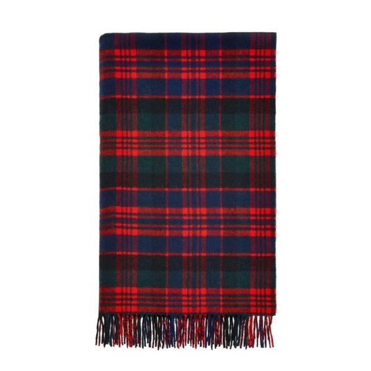 Mood Company - Plaid Tartan MacDonald - Merino Lamswol - 140x185 - Bronte by Moon Scotland - 6095634285200