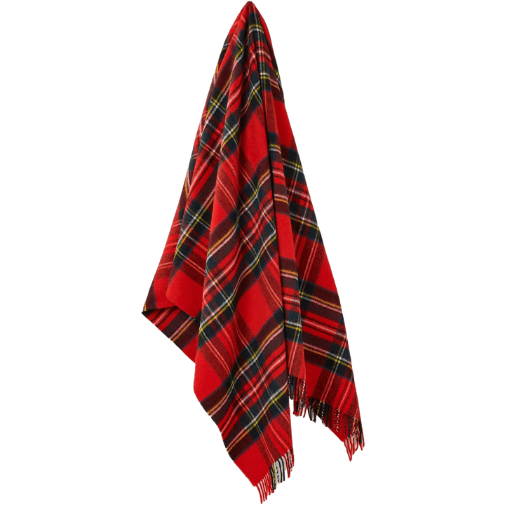 Mood Company - Plaid Tartan Royal Stewart - Merino Lamswol - 140x185 - Bronte by Moon Scotland - 6095632457470