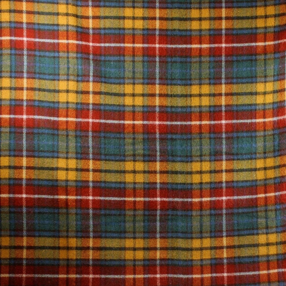 Plaid zonder franje Tartan Antique Buchanan - 150x200 - Nieuw Wol - Tweedmill UK by MoodCompanyNL