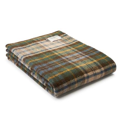 Plaid zonder franje Tartan Antique Dress Gordon - 150x200 - Nieuw Wol - Tweedmill UK by MoodCompanyNL