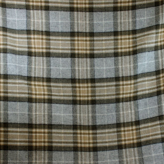 MoodCompanyNL - Plaid zonder franje Tartan McKellar - 150x200 - Nieuw Wol - Tweedmill UK - 5060958305126
