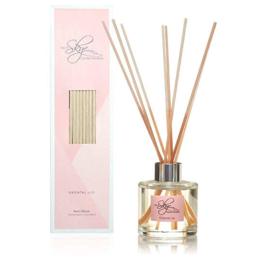 MoodCompanyNL - Reed Diffuser Oosterse Lelie (Oriental Lily) - 12 weken - Isle of Skye Candle - 5060346380940