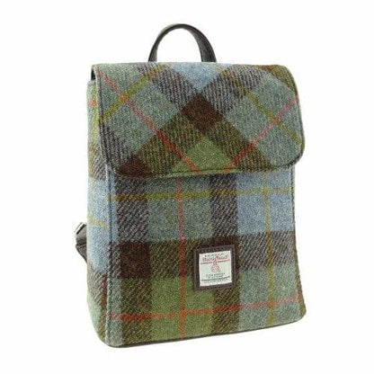 Rugzak Tummel Tartan MacLeod - Mini - 26x21x12 - Harris Tweed - Glen Appin of Scotland by MoodCompanyNL