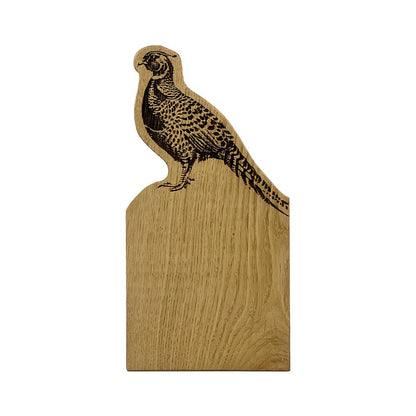 Mood Company - Serveerplank Fazant Silhouet Small - Eikenhout - Scottish Made - 5061040753269