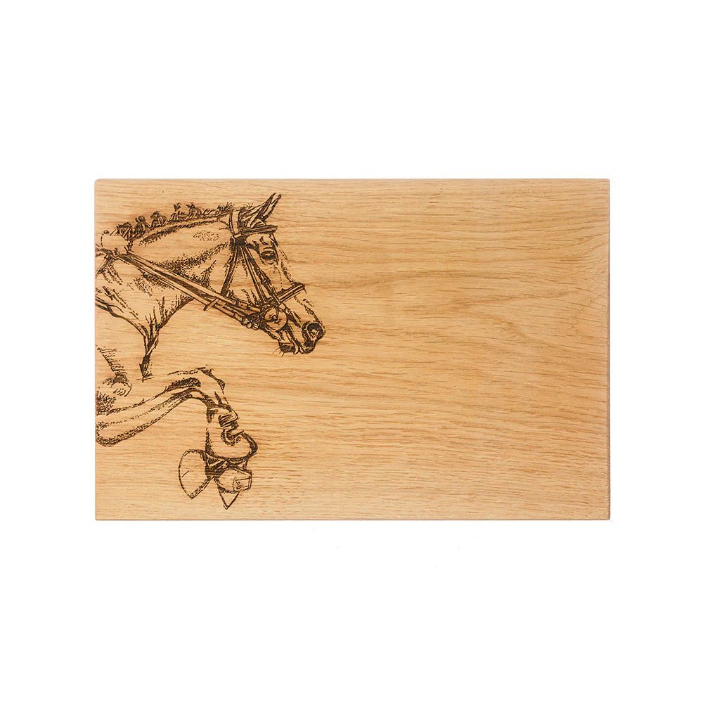 Mood Company - Serveerplank Paard - 30x20 - Schots Eikenhout - Scottish Made - 5060426289965