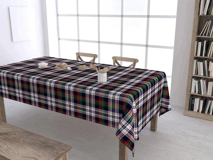 Servetten Tartan Marino Rood Groen Zwart geruit - 40x40 - 2 stuks! - Geïmpregneerd katoen - Mood Company by MoodCompanyNL