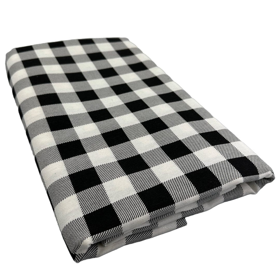 MoodCompanyNL - Servetten Zwart Wit geruit - 40x40 - 2 stuks! - Katoen - Mood Company - 6095643510508