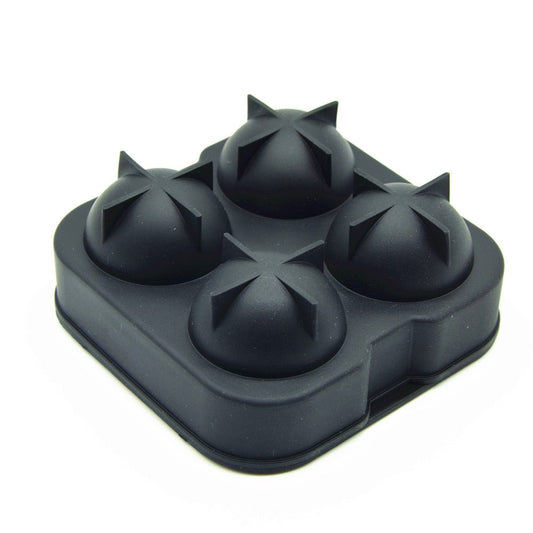 Mood Company - Siliconen IJsbalvorm - 4 IJsballen Ø 4 cm - Mood4Whisky - 6151221337391