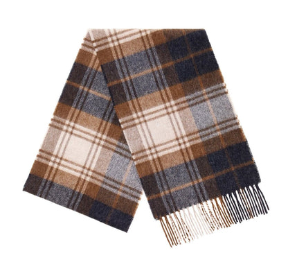 Sjaal Briggate Natural - Meriono Lamswol - 25 x 190 - Bronte by Moon Scotland by MoodCompanyNL