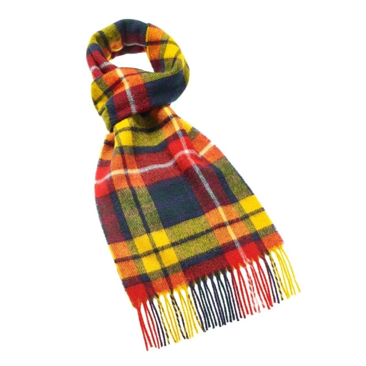 Mood Company - Sjaal Tartan Buchanan - Meriono Lamswol - 25 x 190 - Bronte by Moon Scotland - 6095656429453