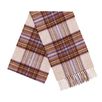 Mood Company - Sjaal Tartan Dress Heather Stewart - Merino Lamswol - 25 x 190 - Bronte by Moon - 6151223066015