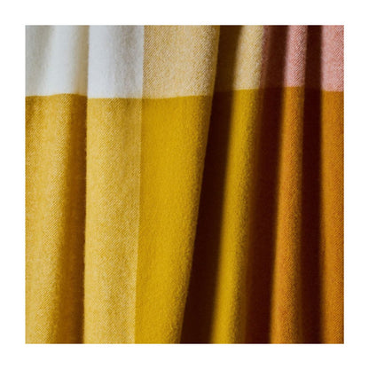 Mood Company - Sprei Paddock Check Cinnamon – Pure New Wool – 140x240 cm - Tweedmill - 5060958306215