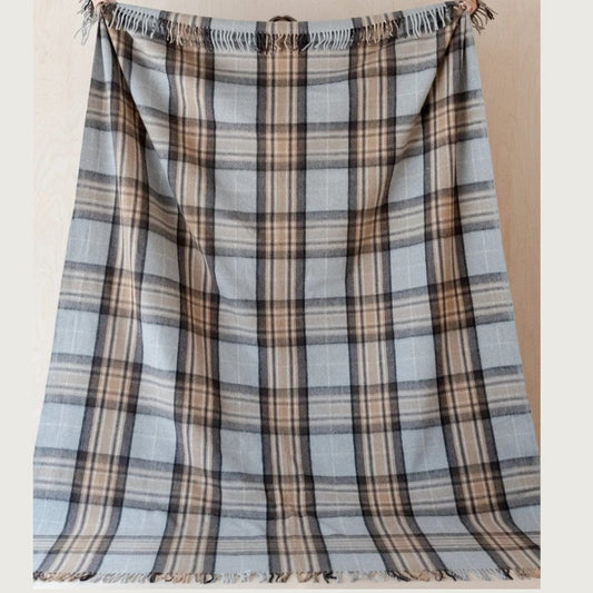 MoodCompanyNL - Sprei Tartan McKellar - 175x250 - Gerecycled Wol - TBCo Scotland - 5055603567530