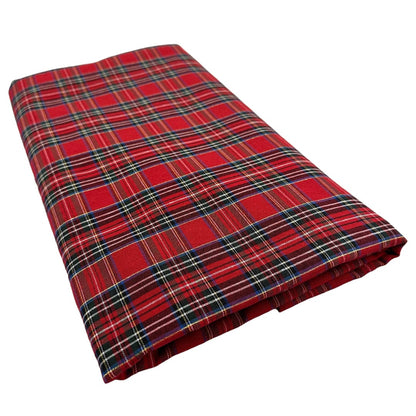 MoodCompanyNL - Tafelkleed Tartan Rood Medium Medium - 120x140 - Katoen - Mood Company - 6095648312367
