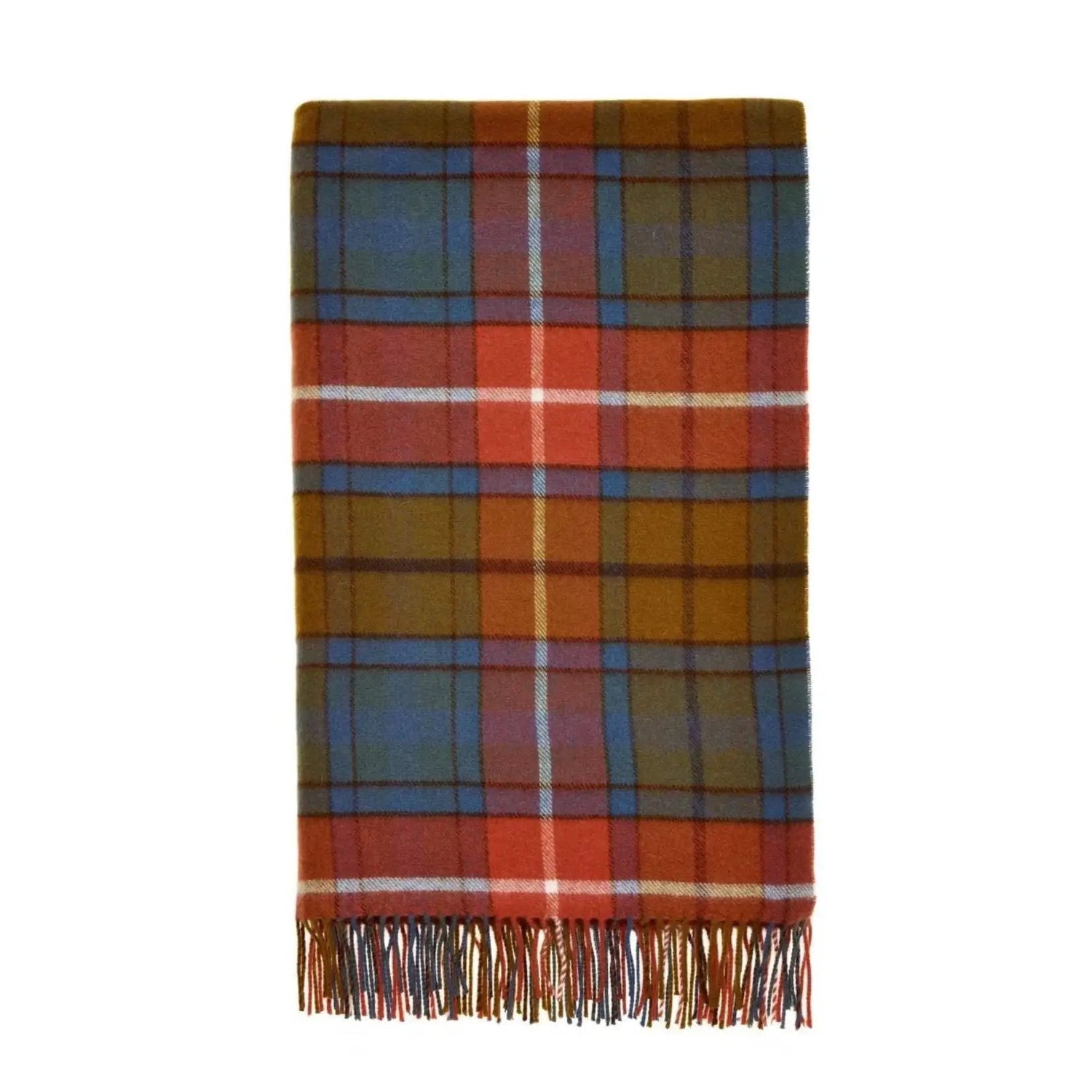 Plaid Tartan Antique Buchanan - Merino Lamswol - 140x185 - Bronte by Moon Scotland by MoodCompanyNL
