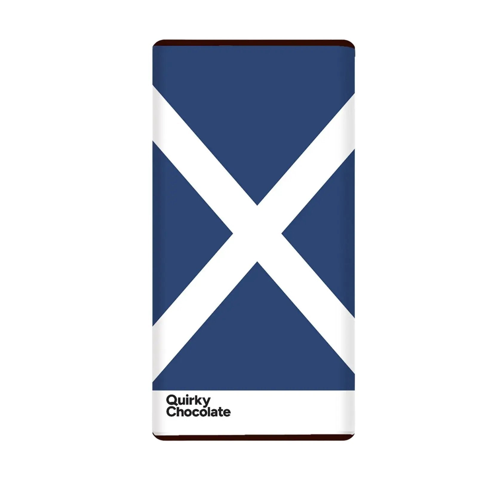 Salted Caramel Chocolade Scotland Flag – Melkchocolade Cadeau – Quirky Chocolate by MoodCompanyNL