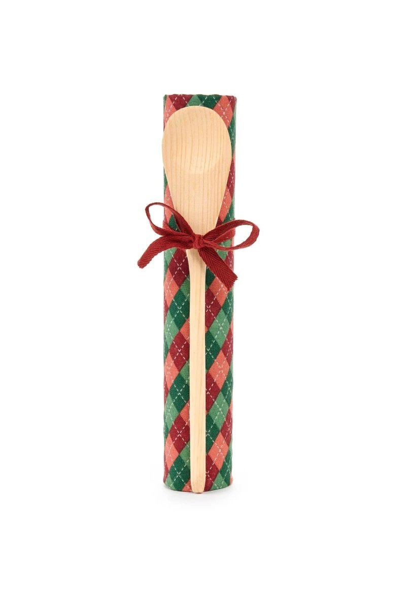 Theedoek met pollepel cadeau set - kerst - nuvole di stoffa by MoodCompanyNL
