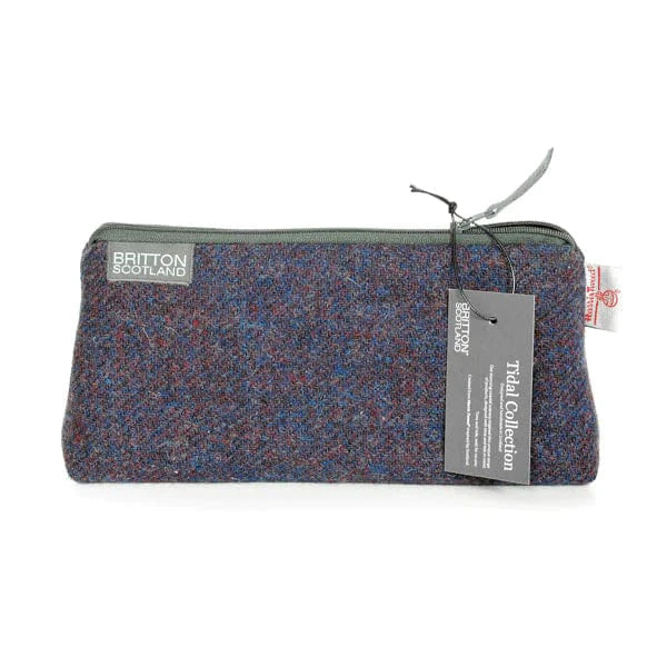 Toilettas Paars - Harris Tweed - Amy Britton by MoodCompanyNL