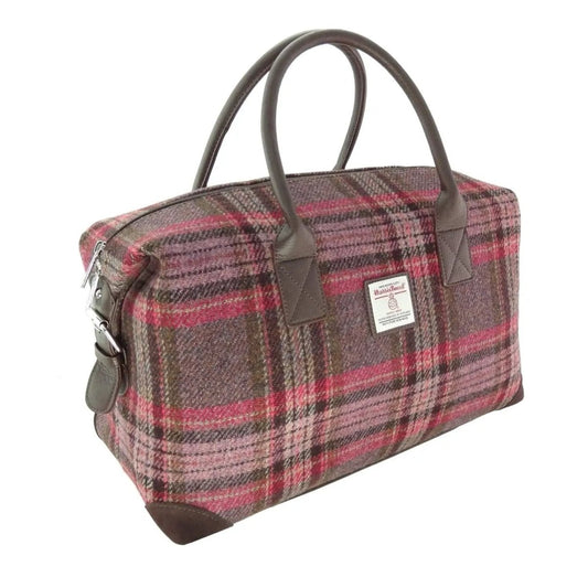 Mood Company - Weekendtas Esk Roze stewart tartan - Harris Tweed - Glen Appin of Scotland (kopie) - 5061035012814