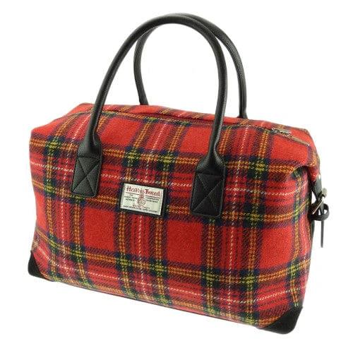 Weekendtas Esk Tartan Royal Stewart - Harris Tweed - Glen Appin of Scotland by MoodCompanyNL