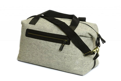 Weekendtas Grijs - Tweed - Tweedmill by MoodCompanyNL