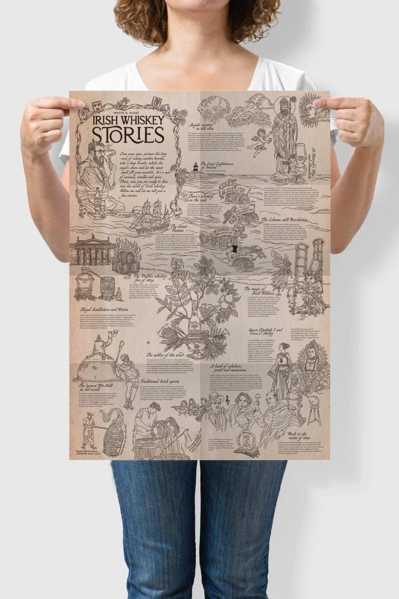 Mood Company - Whiskey puzzel Ireland - 1000 stukjes - 14+ - Water & Wines Sweden - 7350121880290