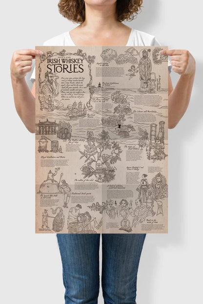 Mood Company - Whiskey puzzel Ireland - 1000 stukjes - 14+ - Water & Wines Sweden - 7350121880290