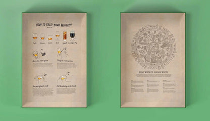 Mood Company - Whiskey puzzel Ireland - 1000 stukjes - 14+ - Water & Wines Sweden - 7350121880290