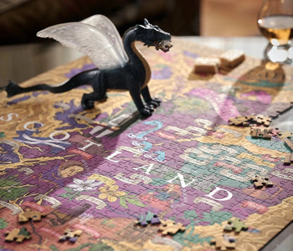 Whisky puzzel Scotland - 1000 stukjes - 14+ - Water & Wines Sweden by Mood4whisky