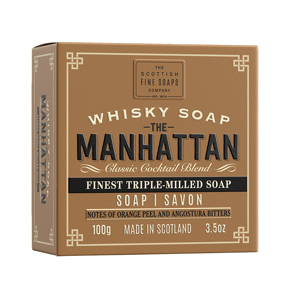 MoodCompanyNL - Whisky soap (in karton) The Manhattan 100g - 5016365004633