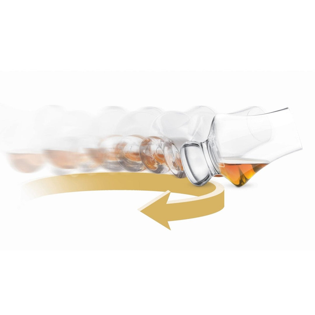 MoodCompanyNL - Whiskyglas - 195ml - Loodvrij kristal - Handgemaakt - Final Touch - 0886245012240