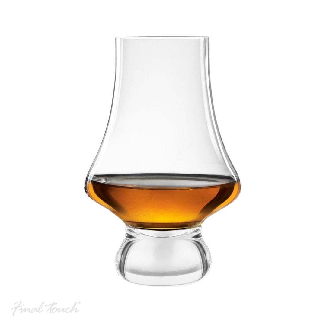 MoodCompanyNL - Whiskyglas - 195ml - Loodvrij kristal - Handgemaakt - Final Touch - 0886245012240